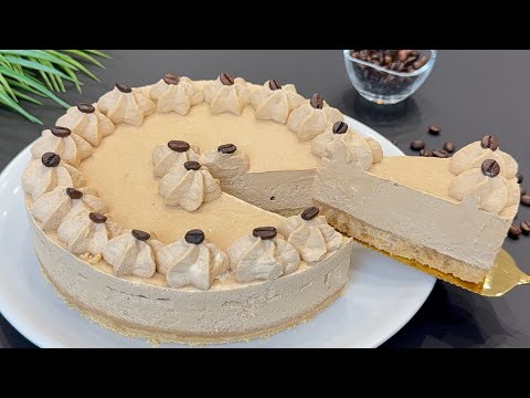 Видео: КОФЕЙНЫЙ ТОРТ-МОРОЖЕНОЕ ☕️ За 5 минут! Очень просто и вкусно 🤤