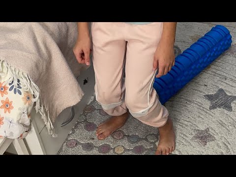 Видео: Согнутые колени | МФР | Растяжка | Упражнения | ДЦП Ангел