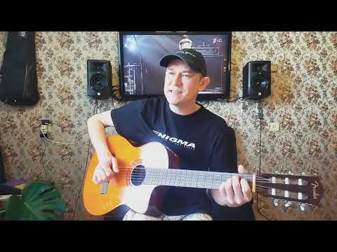 Видео: Кавер на акустической гитаре. Как жаль. Браво. Сюткин.
