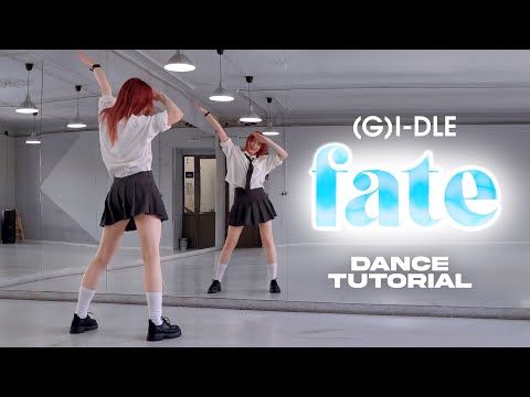 Видео: (G)I-DLE - Fate dance tutorial на русском (припев) ENG SUB