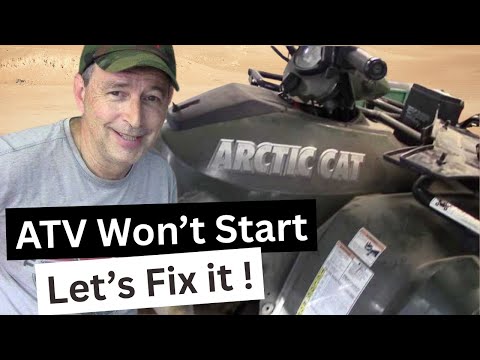 Видео: Как починить квадроцикл ARCTIC CAT, который не заводится после слишком долгого простоя! Чистка ка...