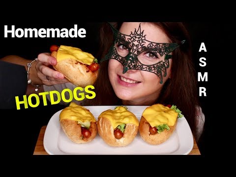 Видео: АСМР Мукбанг ХОТ ДОГИ *ЗВУКИ ЕДЫ*/ASMR Mukbang HOTDOGS *EATING SOUNDS*