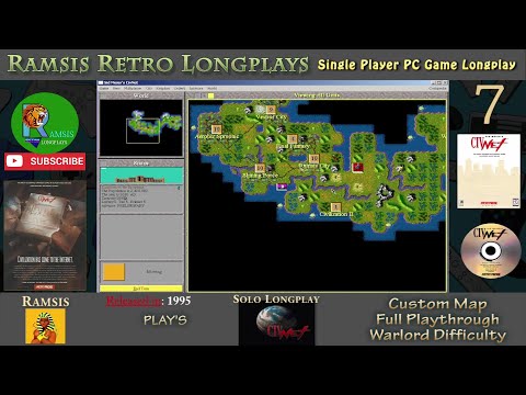 Видео: Sid Meier's CivNet | 1995 | Игра для ПК | Военачальник | Случайная карта | Египет - Эпизод #7 | П...