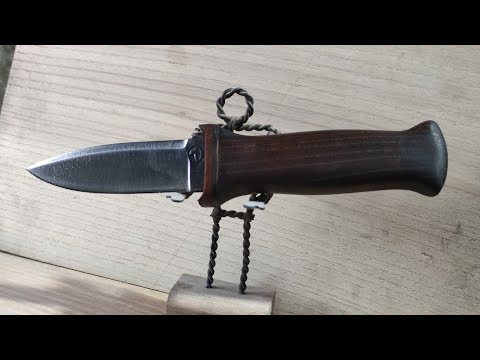 Видео: Делаю тактический нож  Сталь Niolox