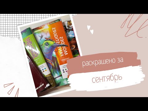 Видео: Раскрашено за сентябрь