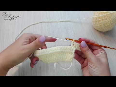 Видео: ПРИБАВЛЕНИЕ ПЕТЕЛЬ. Расширение полотна (increase crochet) ► Уроки вязания ► Крючком