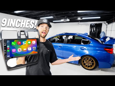 Видео: Установка ОГРОМНОГО головного устройства Apple CarPlay! (Subaru WRX STi/Impreza/Forester)