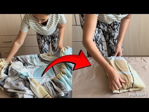 Видео: Барлығы қателеседі! Резеңкелі жайманы осылай бүктеу керек екен 😱