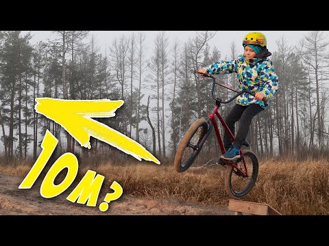 Видео: Прыжки на БМХ ! Собрали Огромный Трамплин Папа Сломал Мой BMX ?