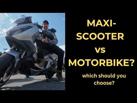 Видео: Макси-скутер или мотоцикл — что выбрать?
