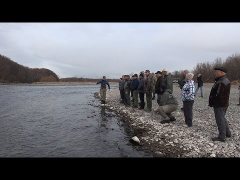 Видео: Рыбалка на Камчатке.  Семинар по нахлысту с Дмитрием Дроздовым