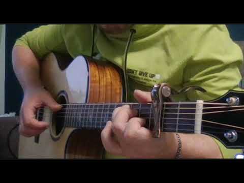Видео: Гудбай Америка(Наутилус) на гитаре.