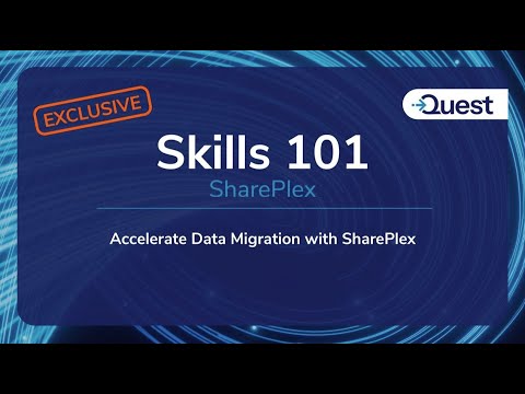 Видео: Эксклюзивные материалы курса SharePlex Skills 101 — ускорение миграции данных с помощью SharePlex