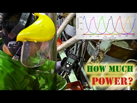 Видео: Испытание производительности главного двигателя судна | Chief MAKOi