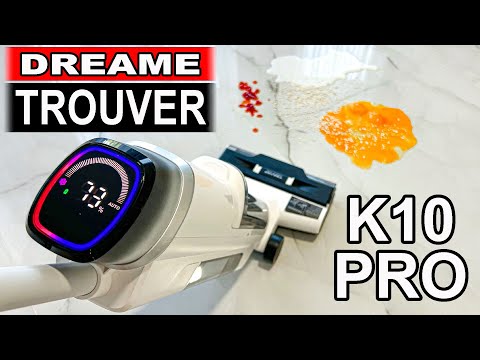 Видео: 👍ЖЕНА в ШОКЕ! Моющий Dreame Trouver K10 Pro - 15ОООПа, БОЛЬШОЙ ЭКРАН и АВТО ОЧИСТКА