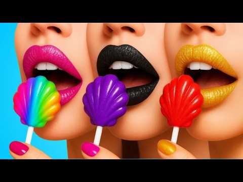 Видео: Розовая Русалка vs Чёрная Русалка ✨ Завораживающее Преображение