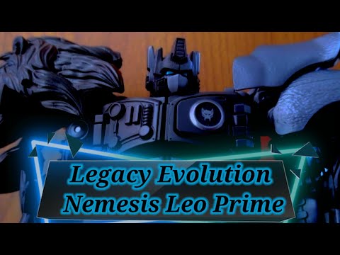 Видео: Обзор на Transformers Legacy Evolution Nemesis Leo Prime Review