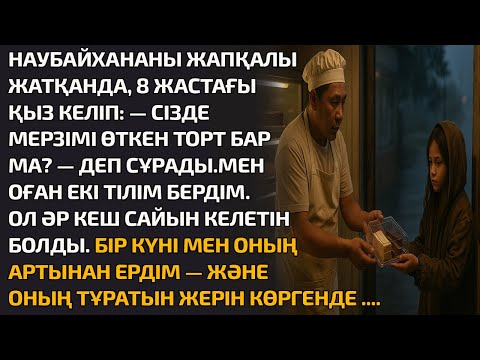Видео: Наубайхананы жапқалы жатқанда, 8 жастағы қыз келіп:— Сізде мерзімі өткен торт бар ма? — деп сұрады