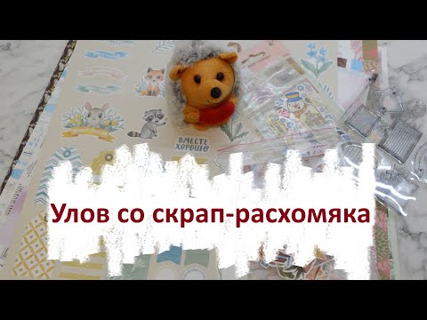Видео: Улов со скрап расхомяка