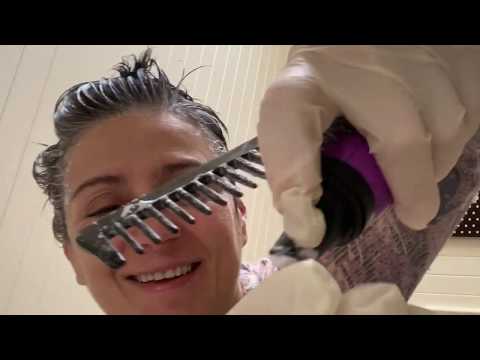 Видео: Пытаюсь оттенить седину!