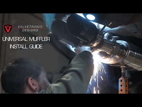 Видео: Как установить универсальный глушитель Valvetronic Designs на ваш автомобиль