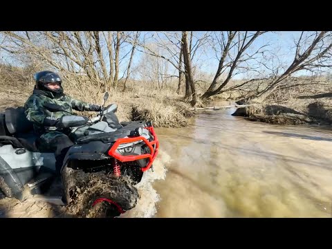 Видео: ПУТЕШЕСТВИЕ НА КВАДРОЦИКЛАХ CFMOTO через грязь в Торжок