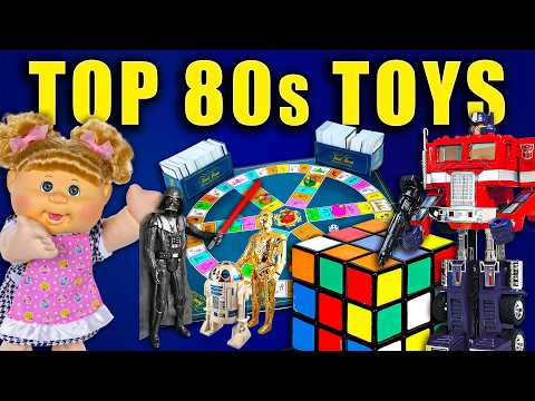 Видео: Лучшие игрушки и игры 80-х: хаос в торговых центрах, кубики, пироги, большие деньги и многое другое!