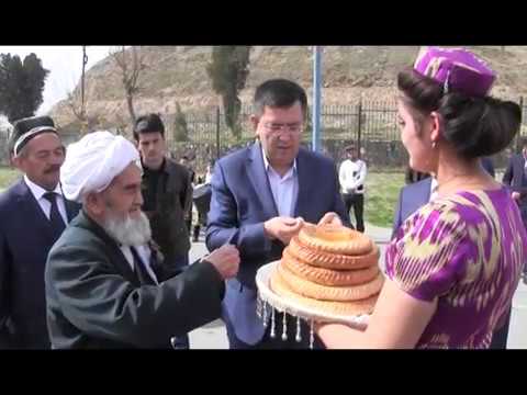 Видео: Ташрифи ҳокими вилояти Сурхандарёи Ҷумурии Узбекистон ба шаҳри Турсунзода