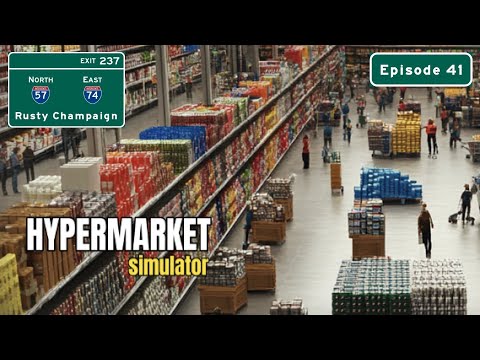 Видео: Симулятор гипермаркета — Уровень 83: Стена ламп становится больше! Эпизод 41