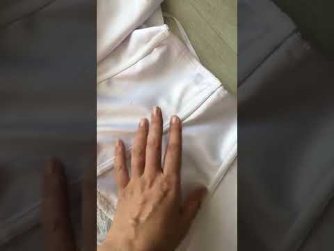 Видео: Как сшить свадебное платье - шлейф #свадебноеплатьетрансформер