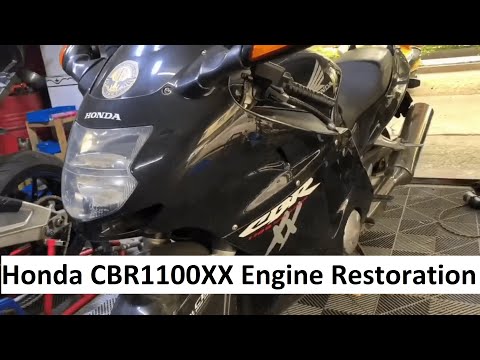 Видео: Восстановление двигателя Honda CBR1100XX Super Blackbird | Начать, чтобы закончить.