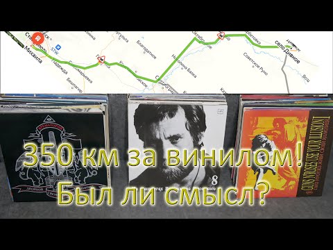 Видео: 350 км за винилом! А был ли смысл?