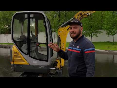 Видео: Мини екскаватор Wracker Neuson 1404