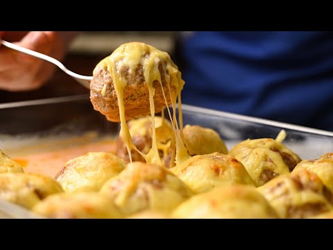 Видео: Вкусный и простой ужин для всей семьи. Мясные ёжики с рисом
