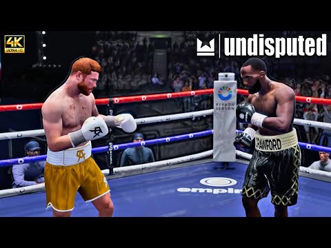 Видео: Неоспоримый - Канело Альварес против Теренса Кроуфорда, полный бой [4K 60FPS]