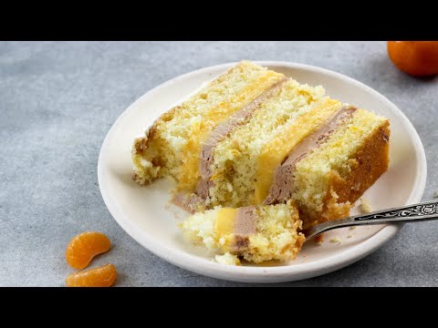 Видео: МАНДАРИНОВЫЙ ТОРТ/ Вкус праздника