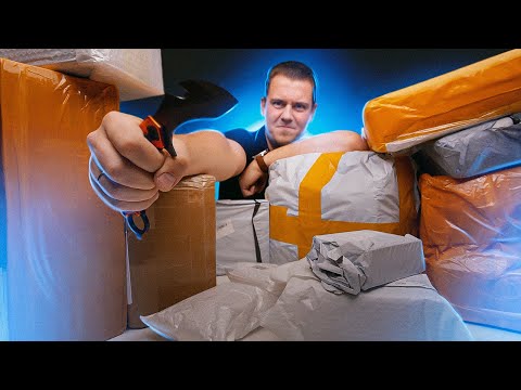 Видео: ОГРОМНАЯ Гора Посылок С Aliexpress! Большая Распаковка Товаров с Алиэкспресс!