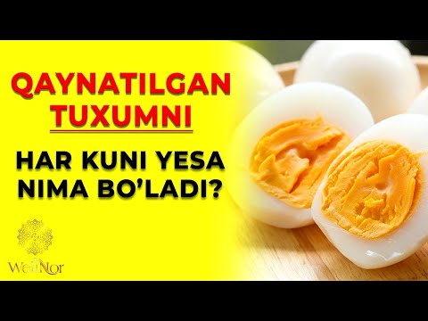 Видео: ХАР КУН 2 ТА ҚАЙНАТИЛГАН ТУХУМ ЕДИМ ВА МАНА НИМА БЎЛДИ