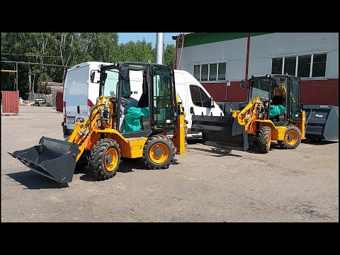 Видео: VF1.33B - многофункциональная машина UMAK c фронтальным джойстиком.