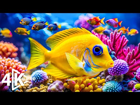 Видео: Умиротворяющее подводное путешествие в формате 4K — тропические коралловые сады и экзотическая морск