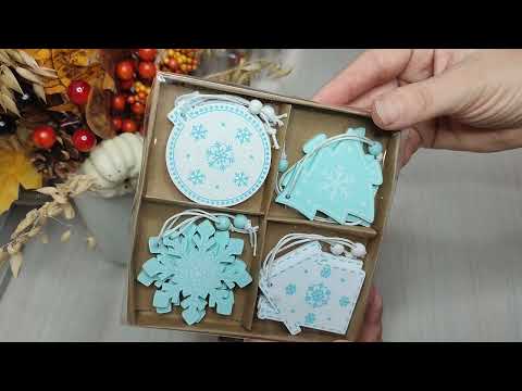 Видео: А как вы наряжаете ëлку? 🌲Новогодние покупки фикс прайс. МК подвесной декор к новому году 🎄