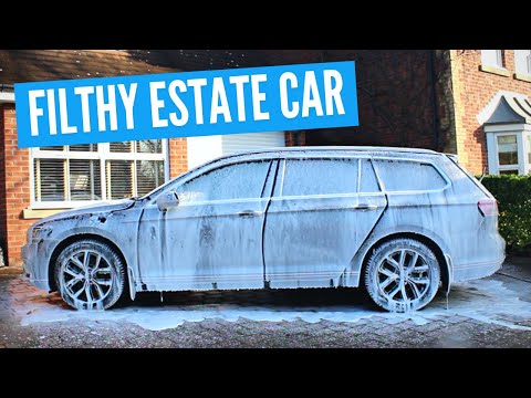 Видео: Грязный Volkswagen Passat | Мойка и защита этого универсала