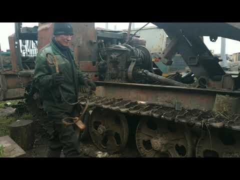 Видео: Обуваюсь или соединяю гусянку по серёдке на ТДТ 55
