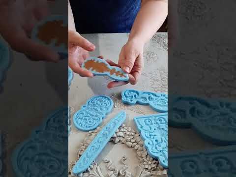 Видео: пульпа и ажурные молды??? страшно??? да нет же!! Легко!!