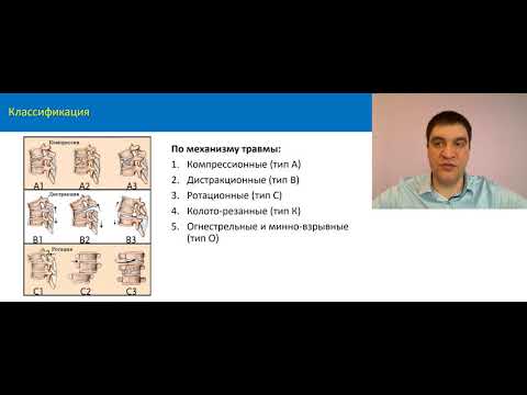 Видео: Позвоночно-спинномозговая травма: Тактика интенсивной терапии