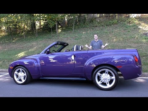 Видео: Chevy SSR был безумным ретро кабриолетом пикапом за $50 000
