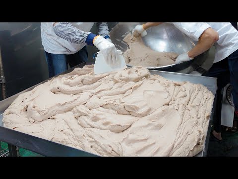 Видео: Миллион пирожных в год! Массовое производство кондитерских изделий таро и маленьких тортов таро!