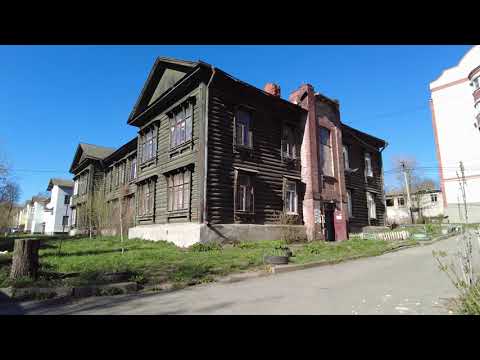Видео: Walking Tour - г. Владимир, поселок фабрики «Правда» - ул. Луначарского - ул. Батурина (апрель 2023)