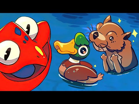 Видео: Tadpole Tales - ГОЛОВАСТИК СПАСАЕТ ВОДЯНОЙ МИР + РЕЖИМ ЭКСПЕРТА - Полное прохождение игры