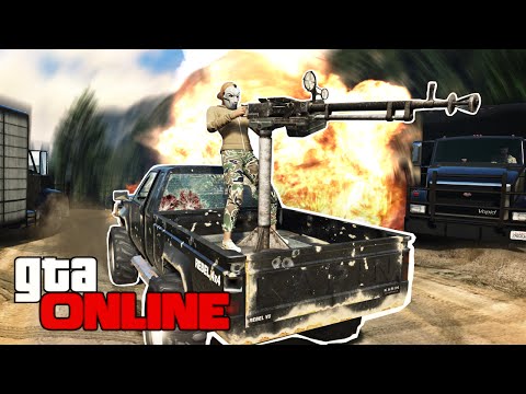 Видео: GTA 5 Online - ЗВЕРСТВО ЗА ПУЛЕМЕТОМ! #66